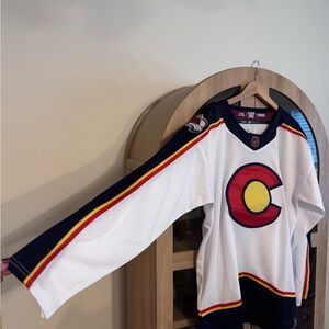 Adidas Colorado Avalanche Alternate Jersey White “Colorado C” NHL Size 54 XL